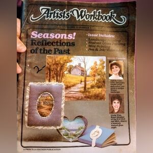 Vintage 1985 Priscilla Hauser Artists' Workbook for Painting